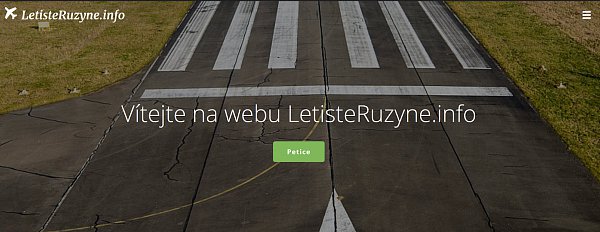 Web proti rozšíření letiště