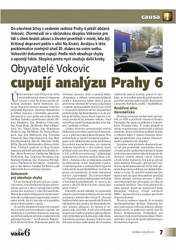 Vaše 6 2019/05 - Kauza Vokovice